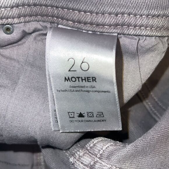 Mother The Swooner Exposed Snap Ankle- Second Chance Size/ Gray Size 26 - Picture 13 of 15